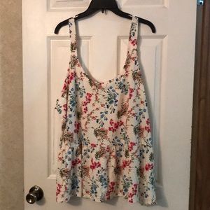 Floral Sleeveless Top!